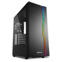 Boîtier ATX semi-tour Sharkoon RGB Slider Blanc