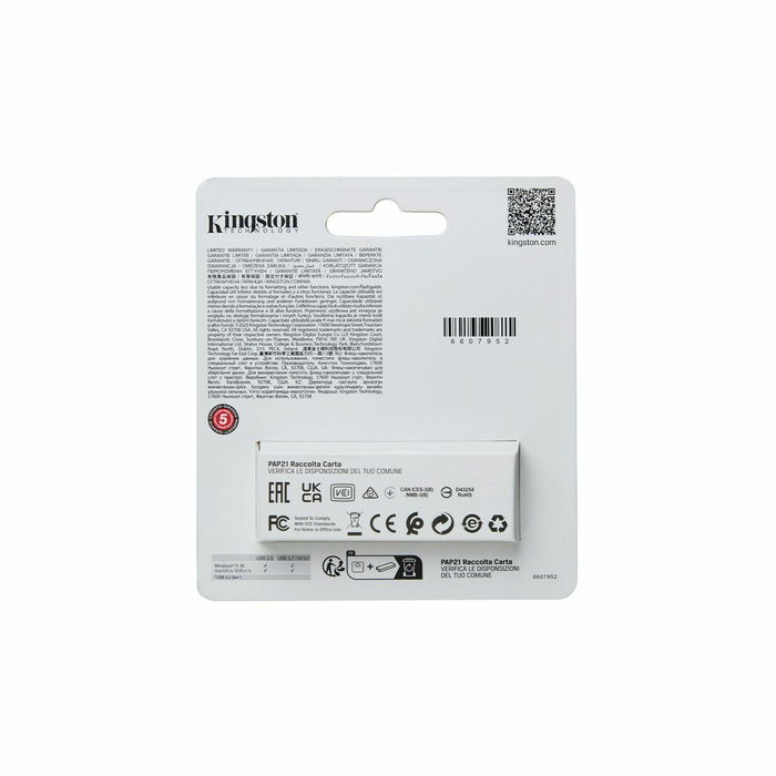 Carte Mémoire Micro SD avec Adaptateur Kingston DTXS/128GB 128 GB