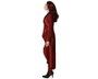 Disfraz héroe cómic rojo adulto femme XS-S