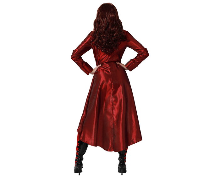 Disfraz héroe cómic rojo adulto femme XS-S Disfraz héroe cómic rojo adulto femme XS-S