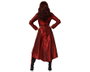 Disfraz héroe cómic rojo adulto femme XS-S