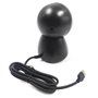Ewent EW3450 Lecteur de codes-barres 2D omnidirectionnel USB Plug and Play sans fil, compatible 1D/2D/QR, mode mains libres, écran, IP52