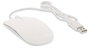 LMP Easy Mouse Souris Optique USB-C & USB-A avec Double Connectique, Capteur IR 1600 dpi, Boîtier Aluminium Argenté, Conception 2 Boutons
