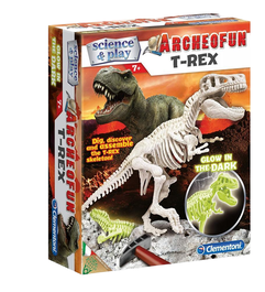 Clementoni Science & Play Archeofun T-Rex, Puzzle pour garçons à partir de 7 ans, Réf. 61243