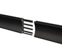 B-Tech Rail de montage horizontal BT8390, 700 mm, Noir