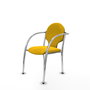Chaise de Réception Hellín Piqueras y Crespo 220PTCRB100 Jaune 2 Unités