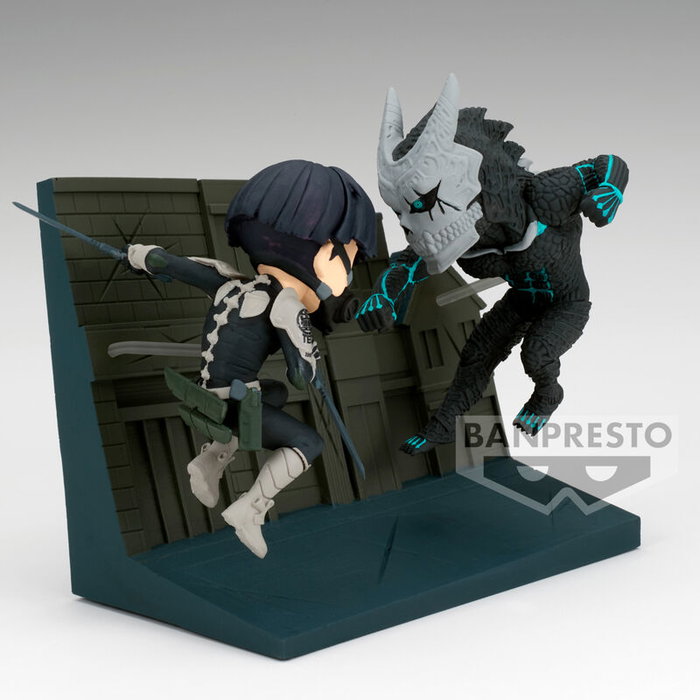 Banpresto Kaiju No. 8 World Collectable Figure Log Stories Soshiro Hoshina vs Kaiju No. 8