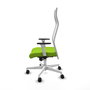 Piqueras y Crespo Chaise de Bureau Albacete Pistache et Blanc