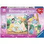 Ravensburger Puzzles Disney Princesses - Lot de 3 puzzles de 49 pièces - Poster taille réelle inclus - Jeu éducatif pour enfants dès 5 ans