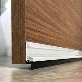 Burcasa Burlete Déflecteur Aluminium Blanc 600 mm