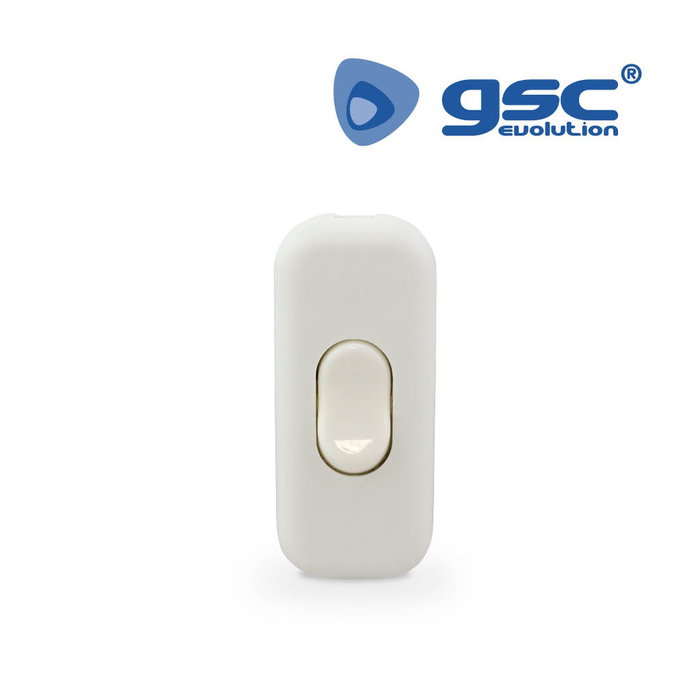 GSC Evolution Interrupteur de passage 6A Blanc