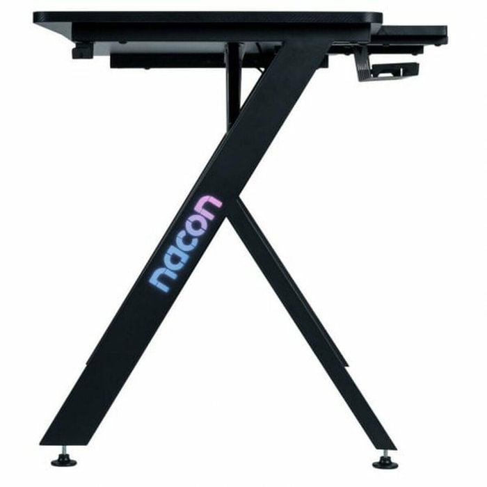 Bureau Gaming Nacon PCGD-RGB Noir 120 x 60 cm