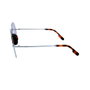 Kenzo KZ40017F Lunettes de soleil unisexes monture métallique ovale UV400 60-14-140 mm