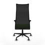 Piqueras y Crespo Chaise de Bureau Albacete Pistache et Noir
