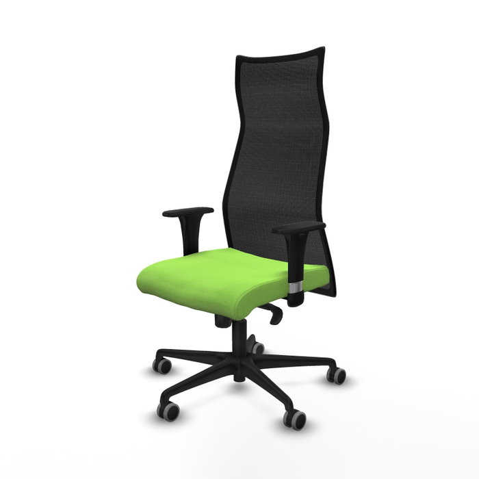 Piqueras y Crespo Chaise de Bureau Albacete Pistache et Noir