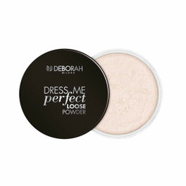 Deborah Fall In Tweed Poudre Libre Transparente Matifiante et Fimatrice - Finition Pêche pour un Teint Naturel et Radieux