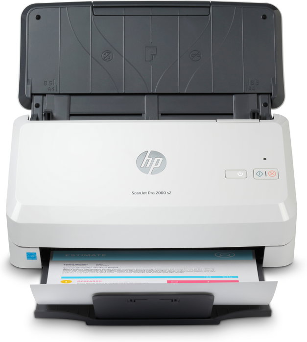 HP Scanjet Pro 2000 S2 Scanner de documents A4, USB 3.0, 600 ppp, 35 ppm, alimentation automatique 50 feuilles HP Scanjet Pro 2000 S2 Scanner de documents A4, USB 3.0, 600 ppp, 35 ppm, alimentation automatique 50 feuilles