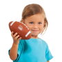 Molto - Set de 3 ballons de sport pour football, basketball et rugby - Diamètre 18 cm - En plastique