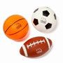 Molto Set de 3 Ballons de Sport (Football, Basketball, Rugby)