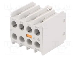 LS ELECTRIC AU-4M 3A1B - Accessoire de contacteur NC + NO x3 avec bornes à vis et montage frontal