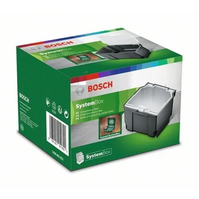 Bosch Boîte à accessoires SystemBox taille S (moyenne) - Boîte empilable et personnalisable 3165140951883