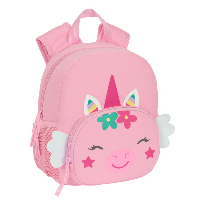 Sac à dos enfant Safta Licorne Rose 20 x 25 x 9 cm Sac à dos enfant Safta Licorne Rose 20 x 25 x 9 cm