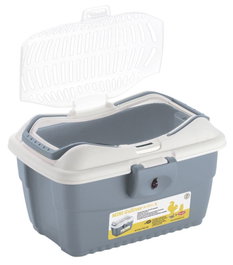 Kerbl Transporteur Gulliver Bleu Petit 40x30x24 cm
