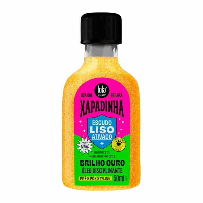 Lola From Rio Xapadinha Huile disciplinante 50 ml avec protection thermique et contrôle du frisottis 24h - Brillant et douceur