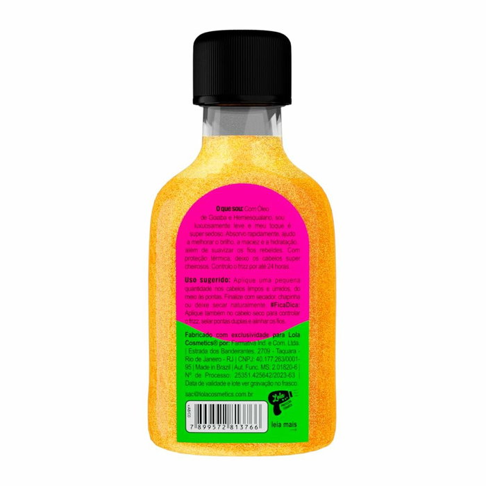 Lola From Rio Xapadinha Huile disciplinante 50 ml avec protection thermique et contrôle du frisottis 24h - Brillant et douceur