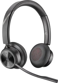 HP Savi 7320 Casque DECT stéréo sans fil pour bureau, conversations sécurisées 1880-1900 MHz, idéal pour centres de contact et secteurs sensibles