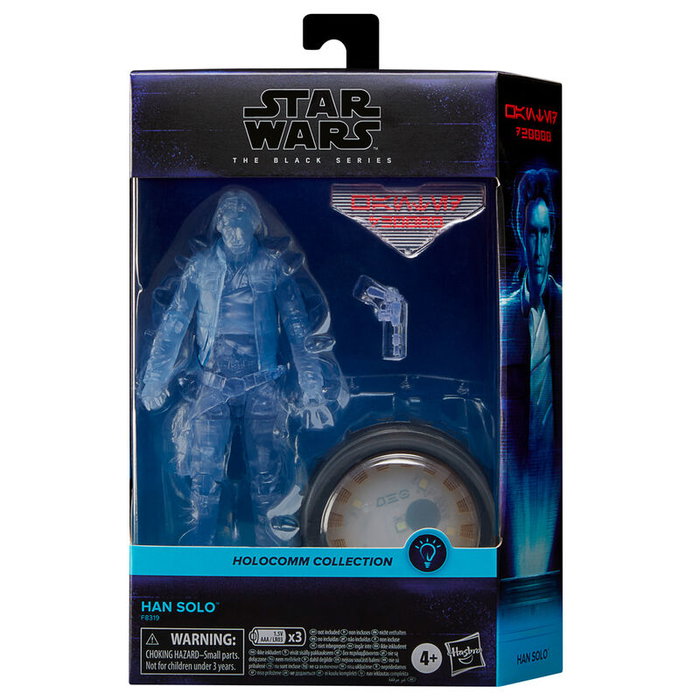 Hasbro Star Wars The Black Series Han Solo Holocomm Collection Hasbro Star Wars The Black Series Han Solo Holocomm Collection