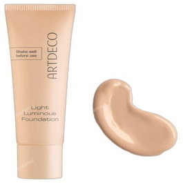 ArtDeco Light Luminous Fond de Teint Liquide 20 Soft Caramel, 25 ml
