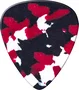 DUNLOP Pack de 12 médiators Genuine Celluloid Confetti - Medium