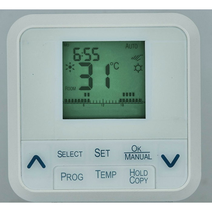 Chronothermostat pour Air Conditionné MK680 Bleu Chronothermostat pour Air Conditionné MK680 Bleu