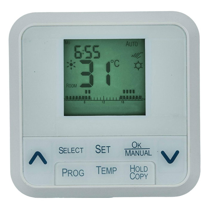 Chronothermostat pour Air Conditionné MK680 Bleu Chronothermostat pour Air Conditionné MK680 Bleu