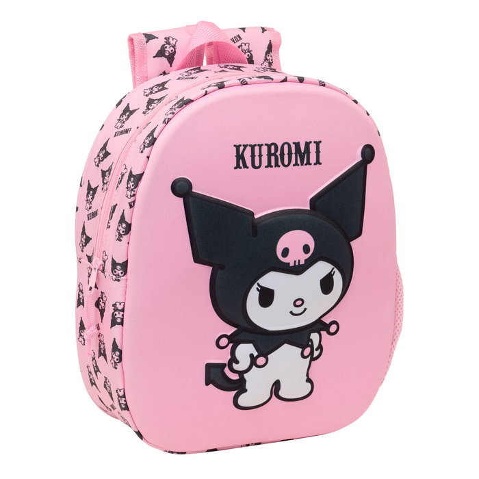Cartable Kuromi Rose 27 x 33 x 10 cm Cartable Kuromi Rose 27 x 33 x 10 cm