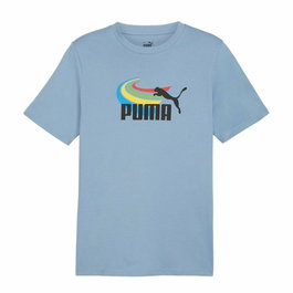 T-shirt à manches courtes homme Puma GRAPHICS Summer Bleu