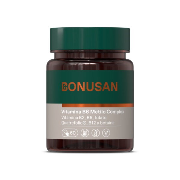 BONUSAN Vitamine B6 Complexe Méthyle 60 capsules