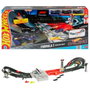 Mattel - Hot Wheels - Circuit de course F1 motorisé avec 3 voitures - Référence JDY16 - Jeu de circuit pour enfants +5 ans avec designs d'équipes Red Bull, Haas, Williams