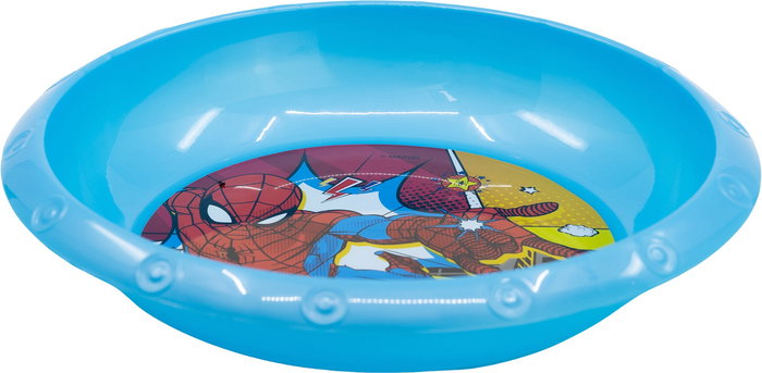 Licensing Cuenco Pp Facile Spiderman CZ11378 Bol Enfant Plastique Alimentaire Recyclable Sans BPA Spiderman