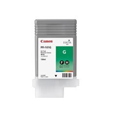 Canon PFI-101 Cartouche d'encre verte pour imprimantes iPF5000, iPF5100, iPF6100, iPF6200 Canon PFI-101 Cartouche d'encre verte pour imprimantes iPF5000, iPF5100, iPF6100, iPF6200