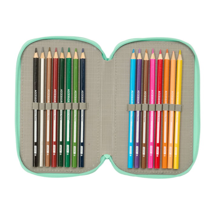 Fourre-tout Safta Cuore Menthe 12,5 x 19,5 x 5,5 cm 37 Pièces