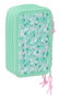Safta Plumier Triple 37 Pièces Cuore avec 37 Accessoires, Dimensions 12.5x19.5x5.5 cm, À Partir de 3 Ans