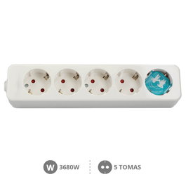 GSC Evolution Base multiple Serie Mega 5T sans câble, Blanc