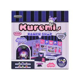 Hello Kitty and Friends Mini Figurine Maison des autocollants Kuromi Ramen Shop