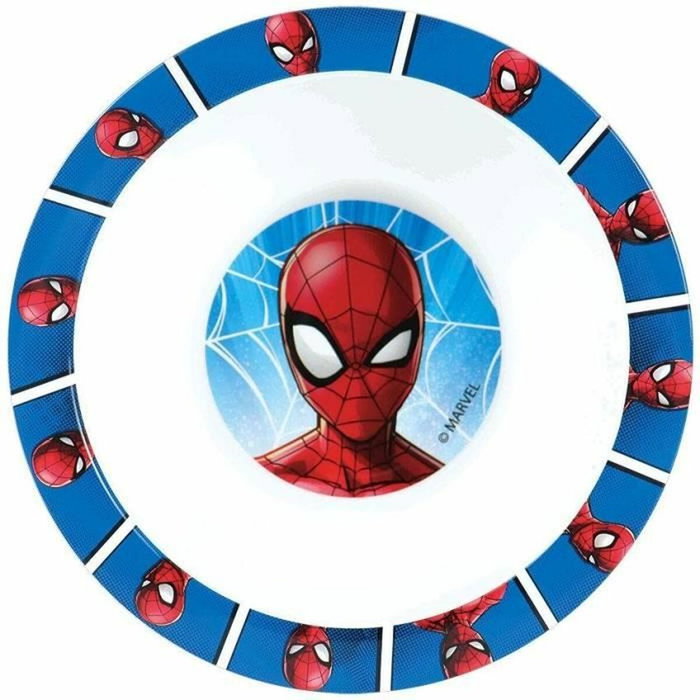 Fun House Lot de Vaisselle Spiderman 6 Pièces en Verre et Plastique Fun House Lot de Vaisselle Spiderman 6 Pièces en Verre et Plastique