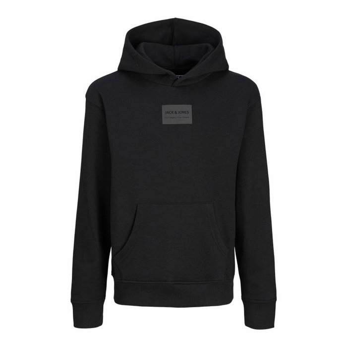 Sweat à capuche enfant Jack & Jones Jjhakkai Noir Sweat à capuche enfant Jack & Jones Jjhakkai Noir