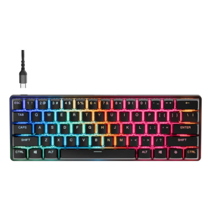 Clavier SteelSeries 64913 Noir Qwerty US