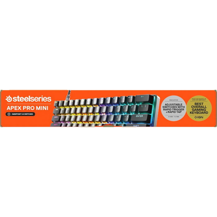 Clavier SteelSeries 64913 Noir Qwerty US