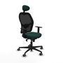 Piqueras y Crespo Chaise de Bureau avec Appui-tête Jorquera 1D036G1 Vert